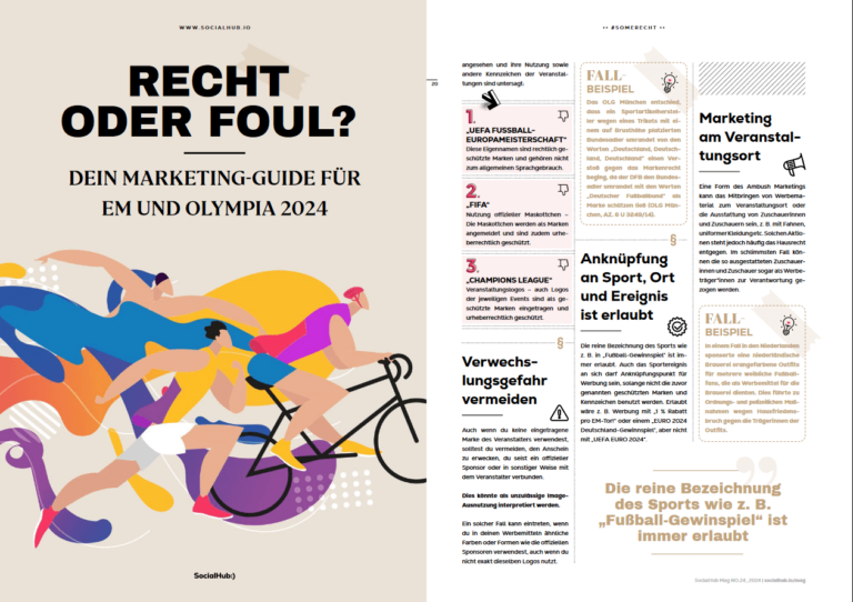 Marketing Guide für EM und Olympia 2024