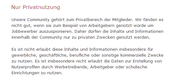 Social Media Monitoring & CRM - Erfassungsverbot