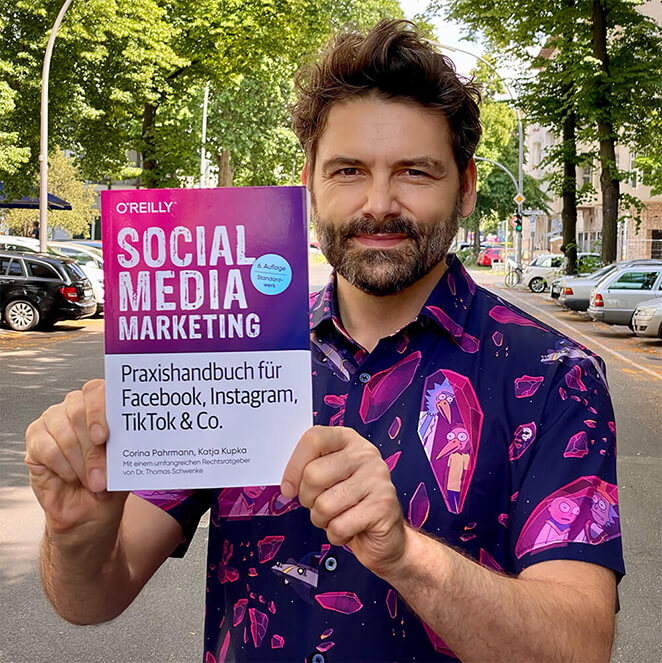 Buchvorstellung & Gewinnspiel: Social Media Marketing – Praxishandbuch für Facebook, Instagram, TikTok & Co.