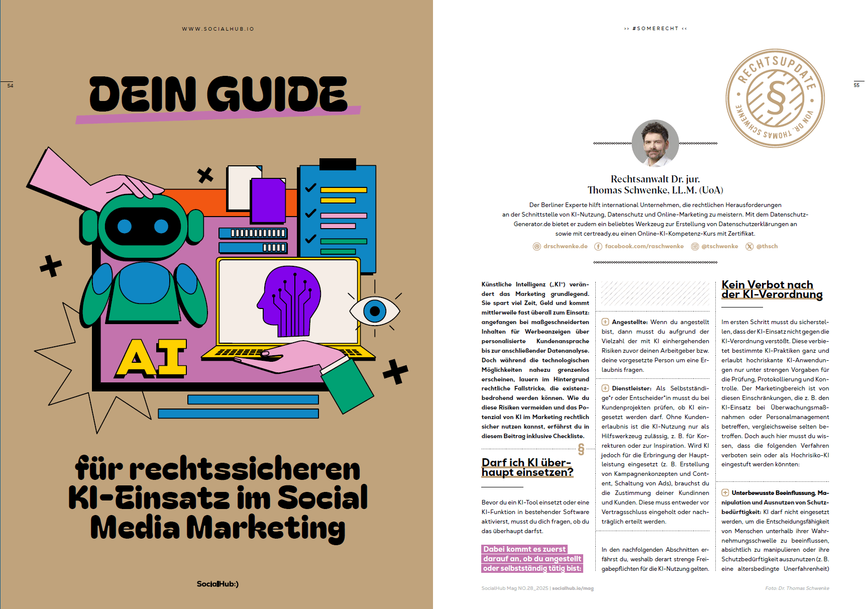 Guide für rechtssicheren KI-Einsatz im Marketing