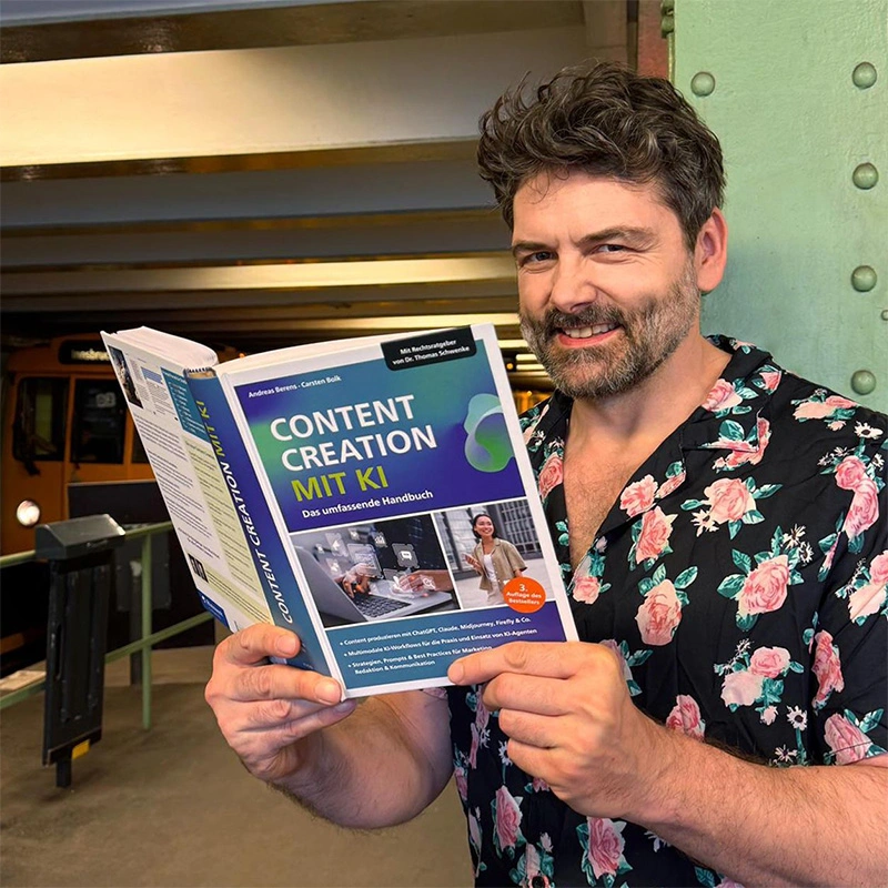 „Content Creation mit KI“ – Buchvorstellung und Gewinnspiel